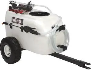 Tow-Behind Trailer Broadcast and Spot Sprayer - 13-Gallon Capacity, 1 GPM, 12 Volt DC Tow-Behind Trailer Broadcast and Spot Sprayer - 13-Gallon Capacity, 1 GPM, 12 Volt DC