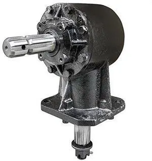 40hp Gearbox with 1-3/8" X 6 Spline Input Shaft and 1.57" X 12 Spline Output Shaft 40hp Gearbox with 1-3/8" X 6 Spline Input Shaft and 1.57" X 12 Spline Output Shaft