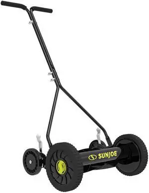 Manual Push Reel Lawn Mower with 9 Adjustable Positions, 14-Inch Cutting Width - Heavy-Duty Yard Trimming Machine for Gardening Care and Maintenance, MJ503M Manual Push Reel Lawn Mower with 9 Adjustable Positions, 14-Inch Cutting Width - Heavy-Duty Yard Trimming Machine for Gardening Care and Maintenance, MJ503M