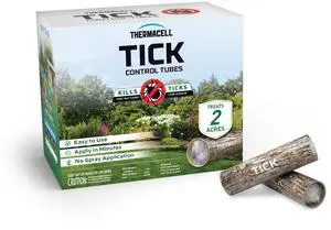 Tick Control Tubes for Yards; Protects 1/4 Acre from Ticks; No Spray, No Granules, No Mess; Environmentally Friendly Alternative to Spray & Repellent Tick Control Tubes for Yards; Protects 1/4 Acre from Ticks; No Spray, No Granules, No Mess; Environmentally Friendly Alternative to Spray & Repellent