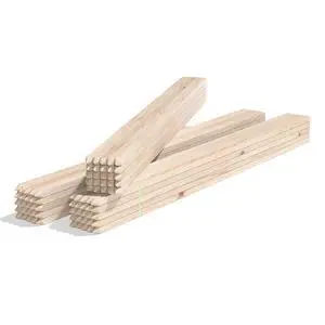 5 Ft. Wooden Garden and Sign Post Stakes (75-Pack) 5 Ft. Wooden Garden and Sign Post Stakes (75-Pack)