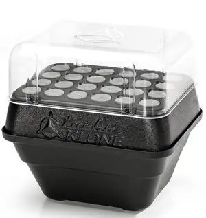 T24D Aeroponic Cloner System with Built-in Fan and Humidity Dome T24D Aeroponic Cloner System with Built-in Fan and Humidity Dome