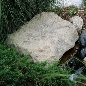 CrystalClear TrueRock Outdoor Faux Flat Rock Cover, Artificial Landscape Enclosure, Fake Decorative Landscaping Fiberglass Protection Lid, Realistic Natural Texture, Sand Stone, Medium Size CrystalClear TrueRock Outdoor Faux Flat Rock Cover, Artificial Landscape Enclosure, Fake Decorative Landscaping Fiberglass Protection Lid, Realistic Natural Texture, Sand Stone, Medium Size