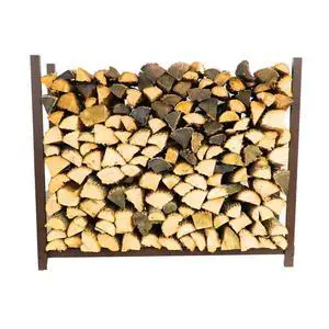 5-Foot Brown Firewood Rack Made in USA ¼ Plus Cord Raised Lumber Storage Rack Keeps Wood Dry & Ready Heavy-Duty Steel, Structural (Without Cover) 5-Foot Brown Firewood Rack Made in USA ¼ Plus Cord Raised Lumber Storage Rack Keeps Wood Dry & Ready Heavy-Duty Steel, Structural (Without Cover)
