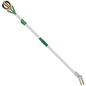 ZL6146A Long Reach Telescopic Fruit Harvester and Picker, 6-Feet Extension, Gray ZL6146A Long Reach Telescopic Fruit Harvester and Picker, 6-Feet Extension, Gray