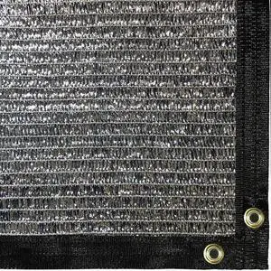 70% Reflective Aluminet Sun Shade Cloth (14' x 10') - UV Protection | Lightweight, Easy Setup Mesh Canopy Cover with Grommets 70% Reflective Aluminet Sun Shade Cloth (14' x 10') - UV Protection | Lightweight, Easy Setup Mesh Canopy Cover with Grommets
