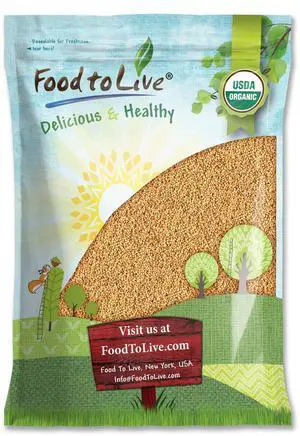 Organic Clover Seeds for Sprouting, 15 Pounds Non-GMO, Pure, Vegan, Kosher, Bulk. Edible Seeds. Rich in Vitamins, Minerals, Fiber. Great for Growing Sprouts, Microgreens. High Germitation Rate Organic Clover Seeds for Sprouting, 15 Pounds Non-GMO, Pure, Vegan, Kosher, Bulk. Edible Seeds. Rich in Vitamins, Minerals, Fiber. Great for Growing Sprouts, Microgreens. High Germitation Rate