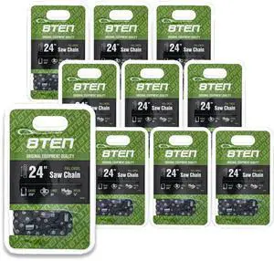 Chainsaw Chain 24 inch.050 3/8 84DL for Stihl Husqvarna 455 460 MS 260 390 Rancher 501842684 72LGX084G 10 Pack Chainsaw Chain 24 inch.050 3/8 84DL for Stihl Husqvarna 455 460 MS 260 390 Rancher 501842684 72LGX084G 10 Pack