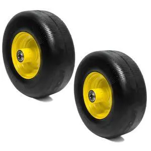 EPR Set of 2 Flat Free Tire Wheel Assemblies 13x5.00-6 Compatible With John Deere B1WL58 TCA13769 TCA 13769 Great Dane D38009 EPR Set of 2 Flat Free Tire Wheel Assemblies 13x5.00-6 Compatible With John Deere B1WL58 TCA13769 TCA 13769 Great Dane D38009