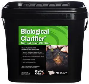 BioClarifier - Natural Pond Clarifier - 96 Packets Treats Up to 96,000 Gallons (CCB002-6) BioClarifier - Natural Pond Clarifier - 96 Packets Treats Up to 96,000 Gallons (CCB002-6)