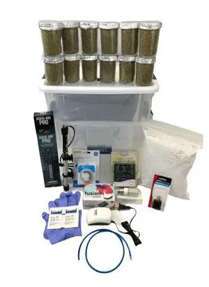 12 Jars Mushroom Growing Kit Ultimate Fast Automated Cultivation Equipment 12 Jars Mushroom Growing Kit Ultimate Fast Automated Cultivation Equipment