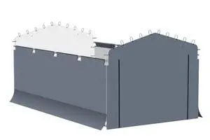 Fabric Enclosure Kit for 10 x 15-ft Carports (Metal carport not included Fabric Enclosure Kit for 10 x 15-ft Carports (Metal carport not included
