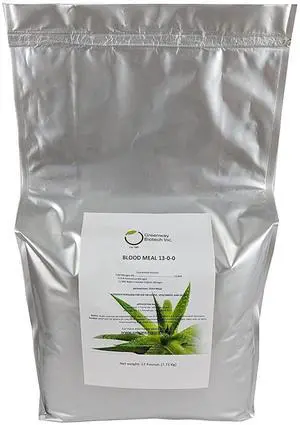 Blood Meal 13-0-0 for Flowers, Fruits, Vegetables Plants- Nitrogen Fertilizer Plant Food for Home Gardening - 2 X17 Pounds Blood Meal 13-0-0 for Flowers, Fruits, Vegetables Plants- Nitrogen Fertilizer Plant Food for Home Gardening - 2 X17 Pounds