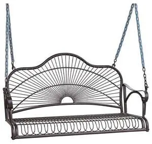 Iron Bronze Hanging Porch Swing Iron Bronze Hanging Porch Swing