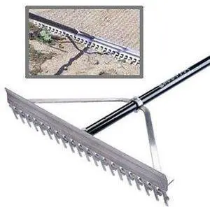 11048 48" Head Screening Rake, 66" Blue Aluminum Handle 11048 48" Head Screening Rake, 66" Blue Aluminum Handle