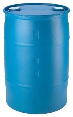 30 Gallon Plastic Water Barrel Great for Long Term Water Storage. | Blue 30 Gallon Plastic Water Barrel Great for Long Term Water Storage. | Blue