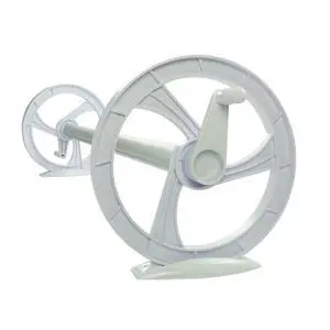 24' Wide Inground Solar Cover Reel System | Fits 800 to 1200 Series or Up to 12 Mil Solar Blankets | Perfect for Oval or Rectangular In-Ground Swimming Pools | White 24' Wide Inground Solar Cover Reel System | Fits 800 to 1200 Series or Up to 12 Mil Solar Blankets | Perfect for Oval or Rectangular In-Ground Swimming Pools | White