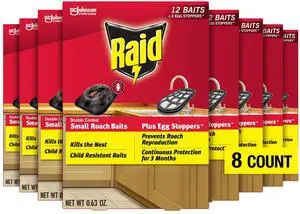 Double Control Small Roach Baits Plus Egg Stopper 0.63 Ounce (Pack of 8) Double Control Small Roach Baits Plus Egg Stopper 0.63 Ounce (Pack of 8)