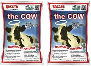 Michigan Peat 1640 Wholly Cow Horticultural Compost and Manure for Soil Amendment, Lawn Care, & Garden Beds, 40 Quart Bag (2 Pack) Michigan Peat 1640 Wholly Cow Horticultural Compost and Manure for Soil Amendment, Lawn Care, & Garden Beds, 40 Quart Bag (2 Pack)