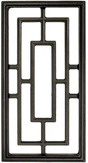 Decorative Insert for Fencing, Gates, Home, Garden - Rectangle, 17" Decorative Insert for Fencing, Gates, Home, Garden - Rectangle, 17"