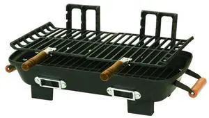 Marsh Allen 30052 Cast Iron Hibachi 10 by 18-Inch Charcoal Grill Marsh Allen 30052 Cast Iron Hibachi 10 by 18-Inch Charcoal Grill