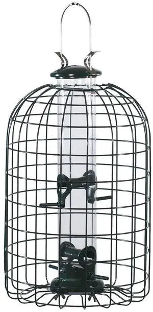 Audubon Squirrel Proof Caged Tube Feeder Audubon Squirrel Proof Caged Tube Feeder
