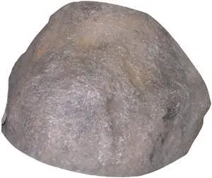 CrystalClear TrueRock Outdoor Faux Rock Cover, Artificial Landscape Boulder Enclosure, Fake Decorative Landscaping Fiberglass Protection Dome, Realistic Natural Texture, Sand Stone, Small Size CrystalClear TrueRock Outdoor Faux Rock Cover, Artificial Landscape Boulder Enclosure, Fake Decorative Landscaping Fiberglass Protection Dome, Realistic Natural Texture, Sand Stone, Small Size