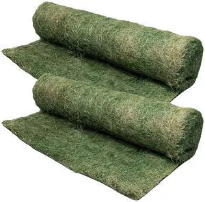 Dewitt 2-Pack Single Net Excelsior Blanket, Green, 4 x 112.5 Feet Aspen Wood Fiber Erosion Control Mat with Netting for Soil Protection, Grass & Seed Establishment, Ground Cover and Landscaping Dewitt 2-Pack Single Net Excelsior Blanket, Green, 4 x 112.5 Feet Aspen Wood Fiber Erosion Control Mat with Netting for Soil Protection, Grass & Seed Establishment, Ground Cover and Landscaping