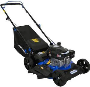 21 Inch Lawn Mower Gas Powered, 4-Cycle 144cc Engine, 3-in-1 Push Lawnmower with Bagging, Mulching & Side Discharge, Adjustable 8-Positions Cutting Height, Easy Start 21 Inch Lawn Mower Gas Powered, 4-Cycle 144cc Engine, 3-in-1 Push Lawnmower with Bagging, Mulching & Side Discharge, Adjustable 8-Positions Cutting Height, Easy Start