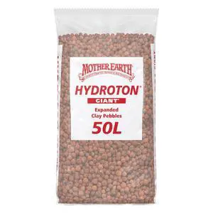 MOTHER EARTH HGC714123 Hydroton Original Expanded Clay Pebbles, 50 Liter, Terra Cotta MOTHER EARTH HGC714123 Hydroton Original Expanded Clay Pebbles, 50 Liter, Terra Cotta