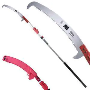 Professional Pole Saw 20 Extendable - Manual Pole Saw for Tree Trimming. Branch Cutter with Double Hook for Branch Removal - Best Tree Pruner. Tree trimmer pole saw. Since 1988 Professional Pole Saw 20 Extendable - Manual Pole Saw for Tree Trimming. Branch Cutter with Double Hook for Branch Removal - Best Tree Pruner. Tree trimmer pole saw. Since 1988