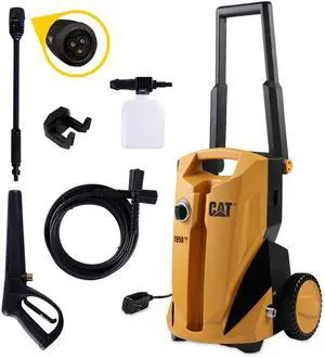 Electric Pressure Washer 1850 PSI 1.4 GPM with 20' high-Pressure Hose, Quick Release Gun, 3-in-1 Nozzle Lance, Foam Cannon Water Pressure Washers, Power Washer for Your Home Patio, Driveway & RV Electric Pressure Washer 1850 PSI 1.4 GPM with 20' high-Pressure Hose, Quick Release Gun, 3-in-1 Nozzle Lance, Foam Cannon Water Pressure Washers, Power Washer for Your Home Patio, Driveway & RV