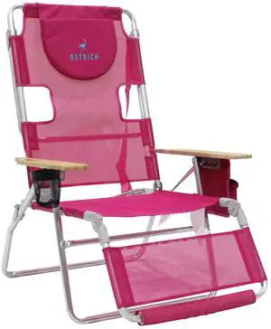 Altitude 3N1 Lightweight Lawn Beach Reclining Lounge Chair w/Footrest, Outdoor Furniture for Patio, Balcony, Backyard, or Porch, Blue Stripe Altitude 3N1 Lightweight Lawn Beach Reclining Lounge Chair w/Footrest, Outdoor Furniture for Patio, Balcony, Backyard, or Porch, Blue Stripe