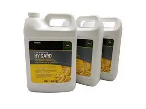 Original Equipment (3) Gallons of Hy-Gard Transmission & Hydraulic Oil #. (3) Original Equipment (3) Gallons of Hy-Gard Transmission & Hydraulic Oil #. (3)