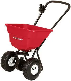 2050P 80lb Broadcast Spreader, Lawn Aerator, Fertilizer Spreader, 80lb Capacity, Pre-Assembled, with Rustproof Poly Hopper and Adjustable Drop Rate for Lawn Care & Seed Spreading 2050P 80lb Broadcast Spreader, Lawn Aerator, Fertilizer Spreader, 80lb Capacity, Pre-Assembled, with Rustproof Poly Hopper and Adjustable Drop Rate for Lawn Care & Seed Spreading