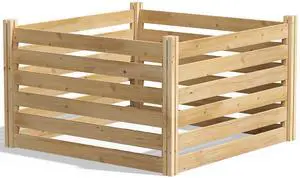 Premium Cedar Wood Composter, 36" L x 36" W x 31" H (3/4" Thick) / 173.92 gallons - Made in USA with North American Cedar Premium Cedar Wood Composter, 36" L x 36" W x 31" H (3/4" Thick) / 173.92 gallons - Made in USA with North American Cedar