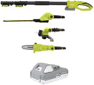 Cordless Lawn Care System, Grass & Hedge Trimmer Combo Power Tool Kit with 8 Pole Saw, Batteries & Charger - Heavy-Duty Trimming Machine Set for Lawn, Yard & Gardening Care, IONMAX GTS4002C Cordless Lawn Care System, Grass & Hedge Trimmer Combo Power Tool Kit with 8 Pole Saw, Batteries & Charger - Heavy-Duty Trimming Machine Set for Lawn, Yard & Gardening Care, IONMAX GTS4002C