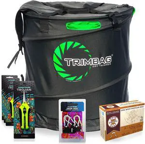Premium Complete Dry Trimming Kit Bundle with 4 Common Culture Trimming Scissors, 1 Pair of Grow Crew Ratchet Hangers, 10 Pack of Turkey Bags and Accessories (7 Items) Premium Complete Dry Trimming Kit Bundle with 4 Common Culture Trimming Scissors, 1 Pair of Grow Crew Ratchet Hangers, 10 Pack of Turkey Bags and Accessories (7 Items)