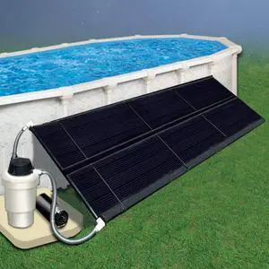 Solar Heating Systems for Above Ground Swimming Pools (2.5' x 20' Collector Kit) Solar Heating Systems for Above Ground Swimming Pools (2.5' x 20' Collector Kit)