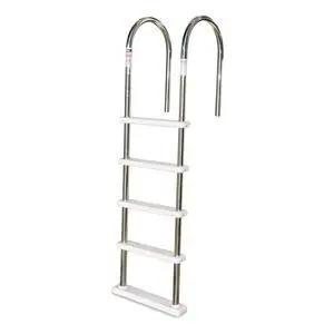 HYDROTOOLS Stainless Steel Pool Ladder Heavy Duty Swimming Step Accessory, Above Ground, 72" HYDROTOOLS Stainless Steel Pool Ladder Heavy Duty Swimming Step Accessory, Above Ground, 72"