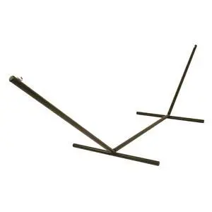 15 ft. Tri-Beam Steel Hammock Stand with Right Connection Design and Cape Shield Powder Coating, 600 LB Weight Capacity, Handcrafted in The USA - Bronze 15 ft. Tri-Beam Steel Hammock Stand with Right Connection Design and Cape Shield Powder Coating, 600 LB Weight Capacity, Handcrafted in The USA - Bronze