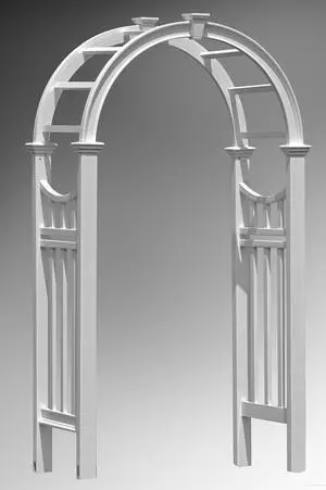 Vienna 49" W x 91" H Vinyl Arbor Vienna 49" W x 91" H Vinyl Arbor