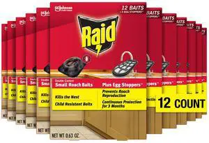 Double Control Small Roach Baits Plus Egg Stopper 12 Count (Pack of 12) Double Control Small Roach Baits Plus Egg Stopper 12 Count (Pack of 12)
