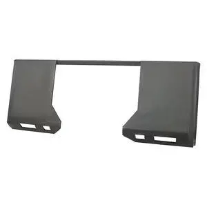 1/2" Thick Quick Tach Cut Out Mount Plate, Steel Skid Steer Quick Tach Attachment Adapter Plate Compatible with Bobcat, Kubota Tractors with One Year 1/2" Thick Quick Tach Cut Out Mount Plate, Steel Skid Steer Quick Tach Attachment Adapter Plate Compatible with Bobcat, Kubota Tractors with One Year