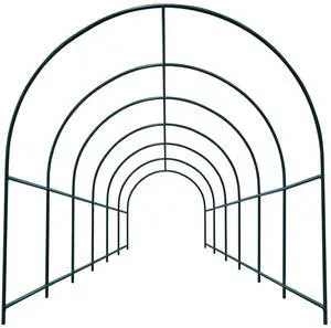 Greenhouse Replacement Frame for Larger Hot Garden House, Support Arch Frame Climbing Plants/Flowers/Vegetables (19.6'x 7'x 7.2') Greenhouse Replacement Frame for Larger Hot Garden House, Support Arch Frame Climbing Plants/Flowers/Vegetables (19.6'x 7'x 7.2')