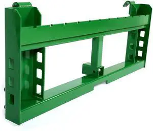 Pallet Fork Frame Attachments Compatible with John Deere Loaders 200 300 400 500 Series Skid Steer Receiver Hitch Rated 3000 LB Pallet Fork Frame Attachments Compatible with John Deere Loaders 200 300 400 500 Series Skid Steer Receiver Hitch Rated 3000 LB