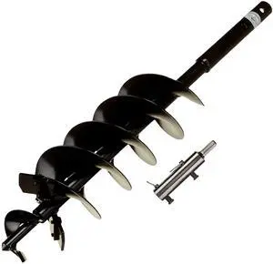 Quart Pot Planting Auger with Heavy Duty Replaceable Parts 5" x 28" with 1/2" Non-Slip Hex Drive, Garden Auger for Planting 5 & 6 Potted Plants, Garden Digging Tool for Dirt, Clay, Soil and Sand Quart Pot Planting Auger with Heavy Duty Replaceable Parts 5" x 28" with 1/2" Non-Slip Hex Drive, Garden Auger for Planting 5 & 6 Potted Plants, Garden Digging Tool for Dirt, Clay, Soil and Sand