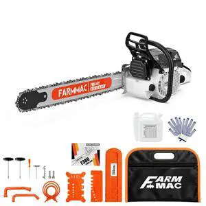 F380W Gas Chainsaw with 24 Inch Alloy Solid Bar, 72cc 2-Cycle Gasoline Power Chain Saws, 3.6KW 4.8HP for Professional Logging Work, Power Chain Saw All Parts Compatible with MS381 MS380 038 F380W Gas Chainsaw with 24 Inch Alloy Solid Bar, 72cc 2-Cycle Gasoline Power Chain Saws, 3.6KW 4.8HP for Professional Logging Work, Power Chain Saw All Parts Compatible with MS381 MS380 038