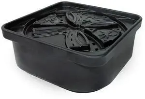 Water Gardens FB2400 Fountain Basin, 20 Gal, 24", Black Water Gardens FB2400 Fountain Basin, 20 Gal, 24", Black