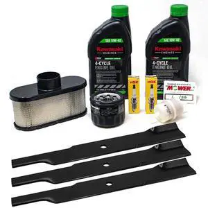 54 IN Hustler Raptor SD Tune-Up Kit (Kawasaki FR Air Filter 603059 and 601124 Blades) 54 IN Hustler Raptor SD Tune-Up Kit (Kawasaki FR Air Filter 603059 and 601124 Blades)